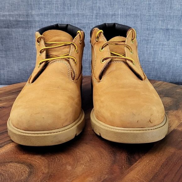 Timberland 3-Eye Chukka Boot Wheat Big Kids Junior's size 6 (EU 39) 7190R - Picture 2 of 12